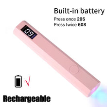 Load image into Gallery viewer, Portable Gel Polish Quick Dry Lamp