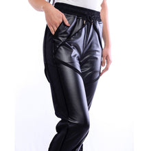 Load image into Gallery viewer, The Staple PU Leather Joggers