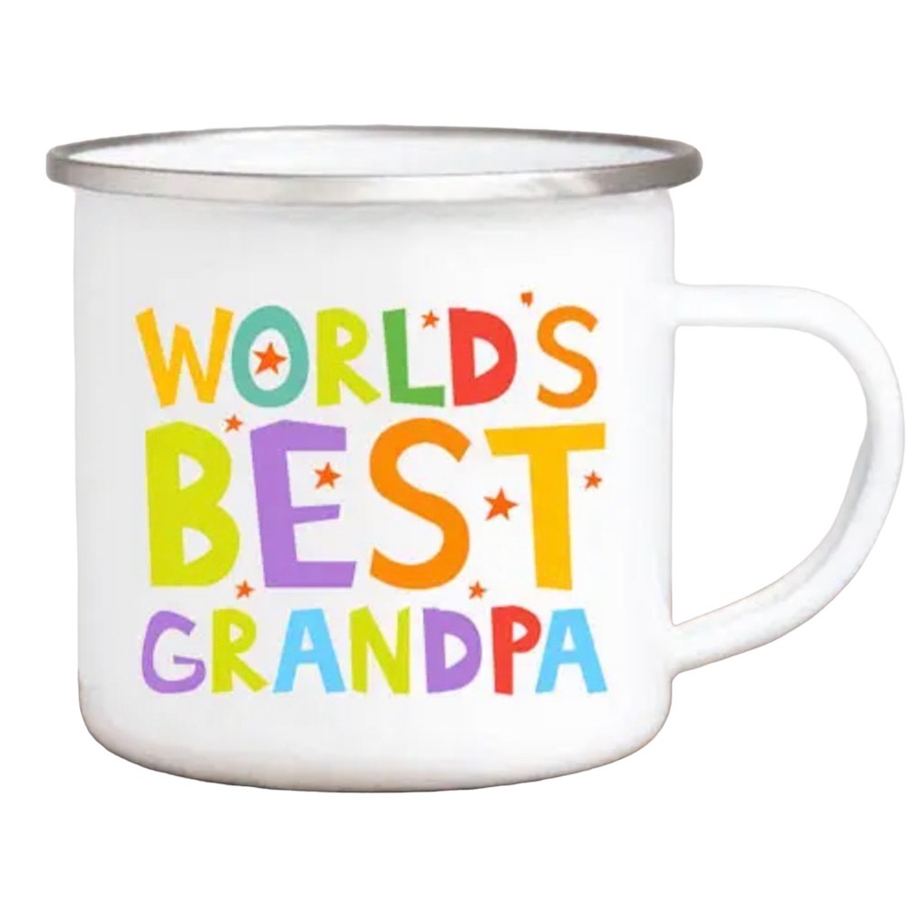 Tazza “World's Best Grandpa” – La Tazza Per Il Nonno Più Forte Del Mondo