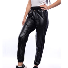 Load image into Gallery viewer, The Staple PU Leather Joggers