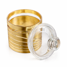 Load image into Gallery viewer, The Prestige Gold Small Snack Jar
