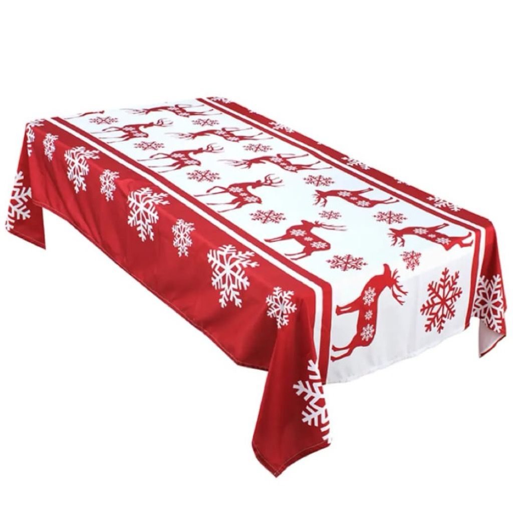 The Ravishing Reindeer Rectangular Table Cloth