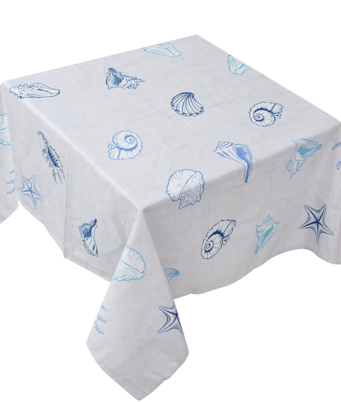 The Seashells Square Table Cloth