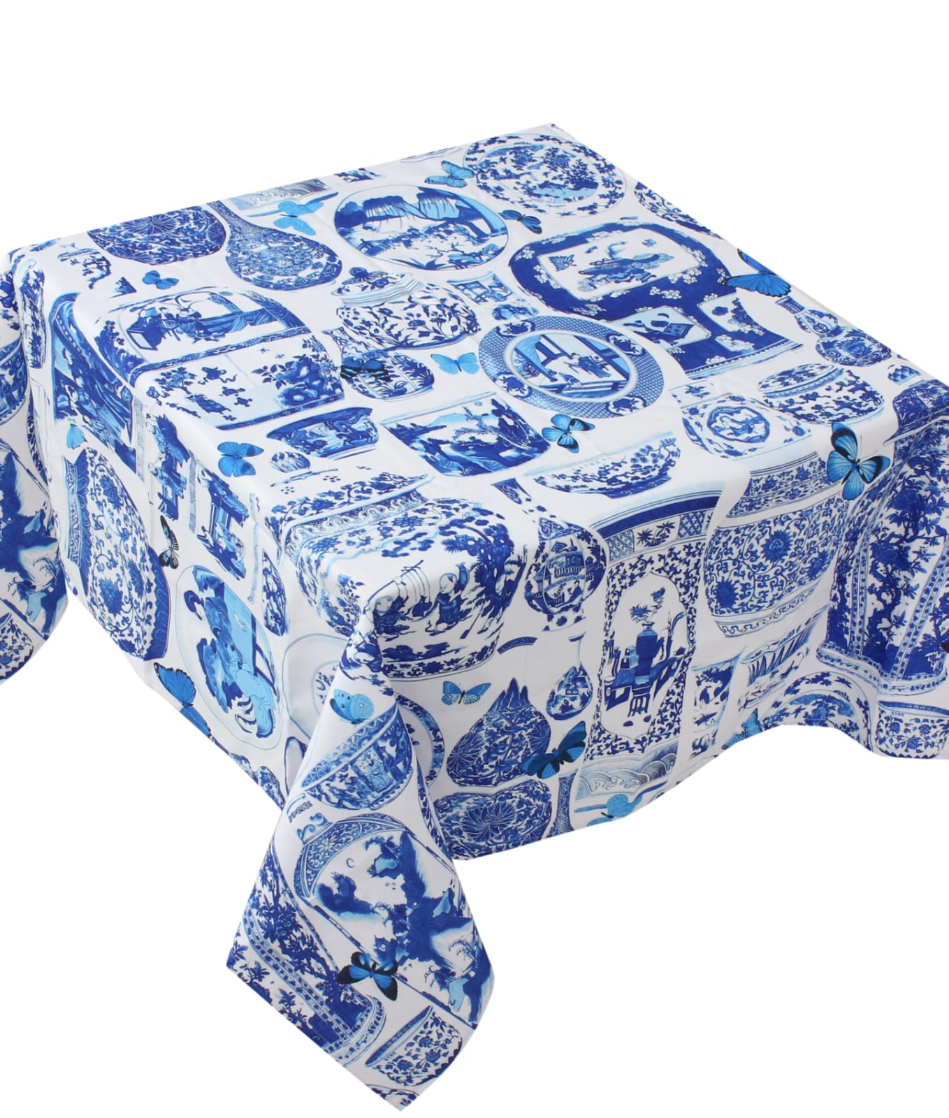 The Mediterranean Square Table Cloth