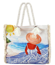 Load image into Gallery viewer, The beauty on the beach Tote bag
