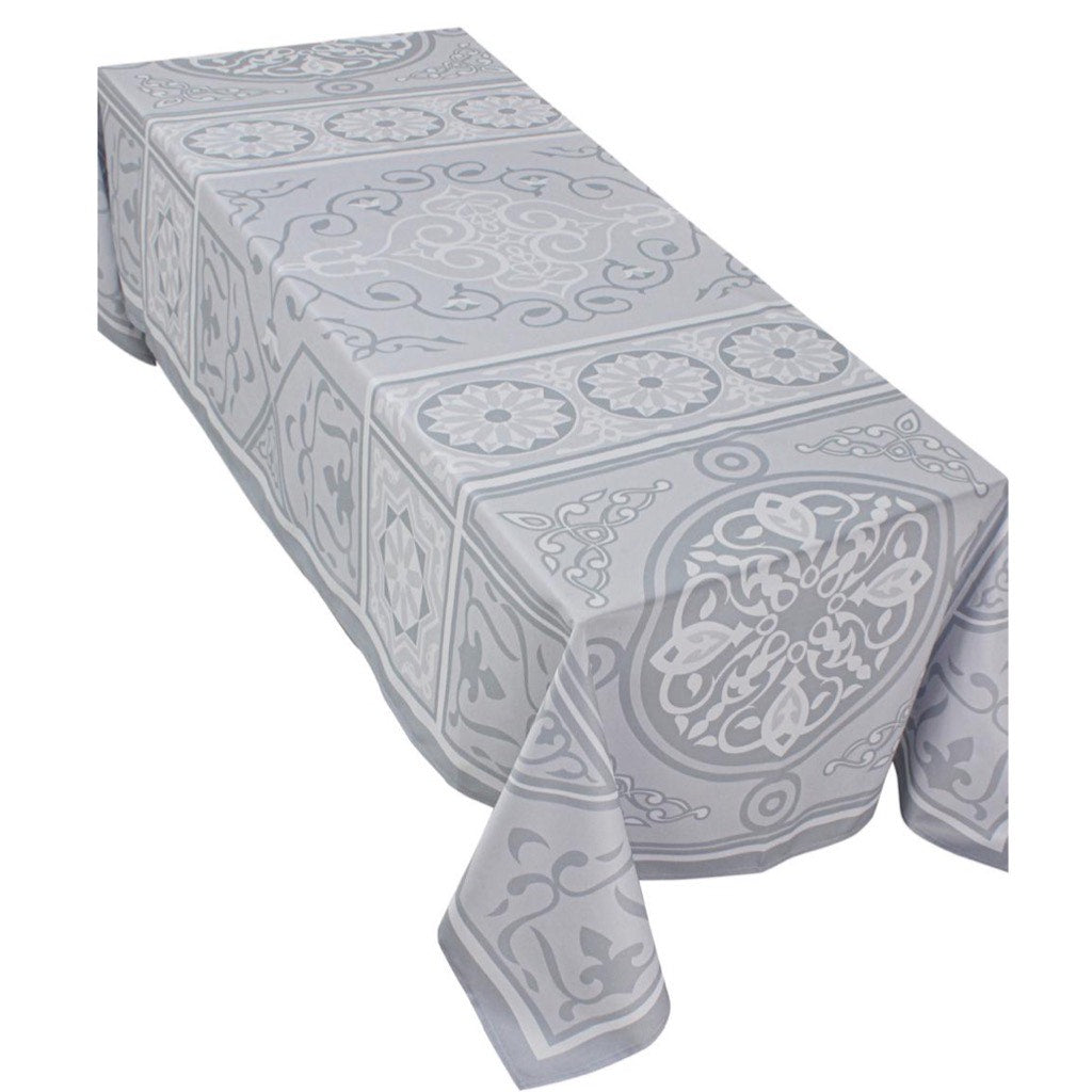 The Grey Khayameya Rectangular Table Cloth