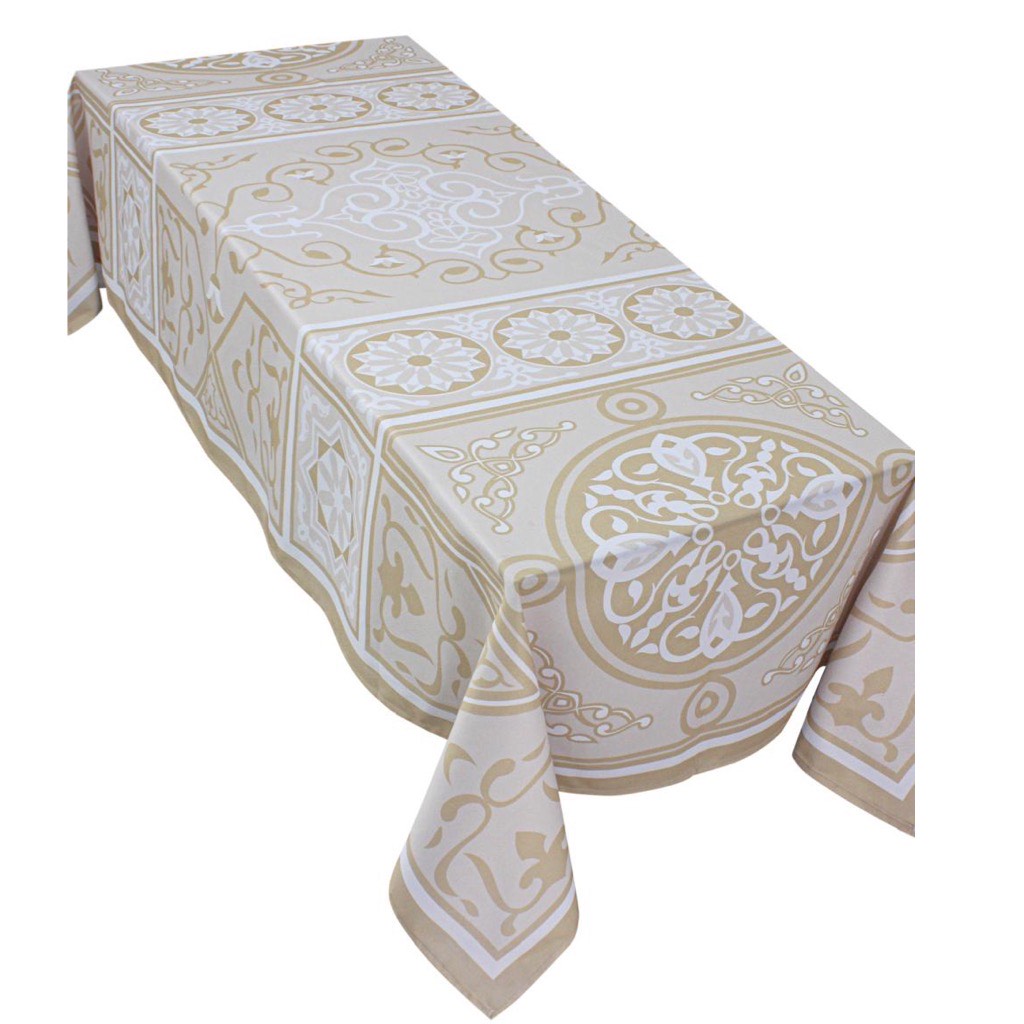 The Caramel Khayameya Rectangular Table Cloth