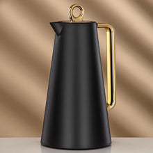 Load image into Gallery viewer, The Maison Auré Set of Two Insulated Flasks in Black
