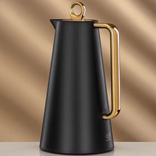 Load image into Gallery viewer, The Maison Auré Set of Two Insulated Flasks in Black
