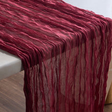 Load image into Gallery viewer, The Festive Crinkled Table Runner
