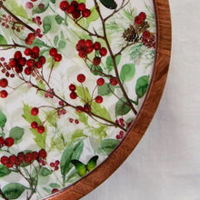 Load image into Gallery viewer, The Winterberry Spinning Serving Dish
