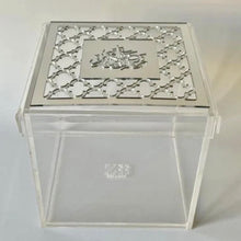 Load image into Gallery viewer, رمضان كريم Moroccan Style Dried Fruits Box in Silver
