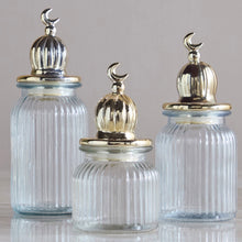 Load image into Gallery viewer, The Golden Dome Set of Three Serving Jars
