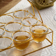 Load image into Gallery viewer, The Lyla Arabic Coffee For 12 Serving Tray &amp; Cups
