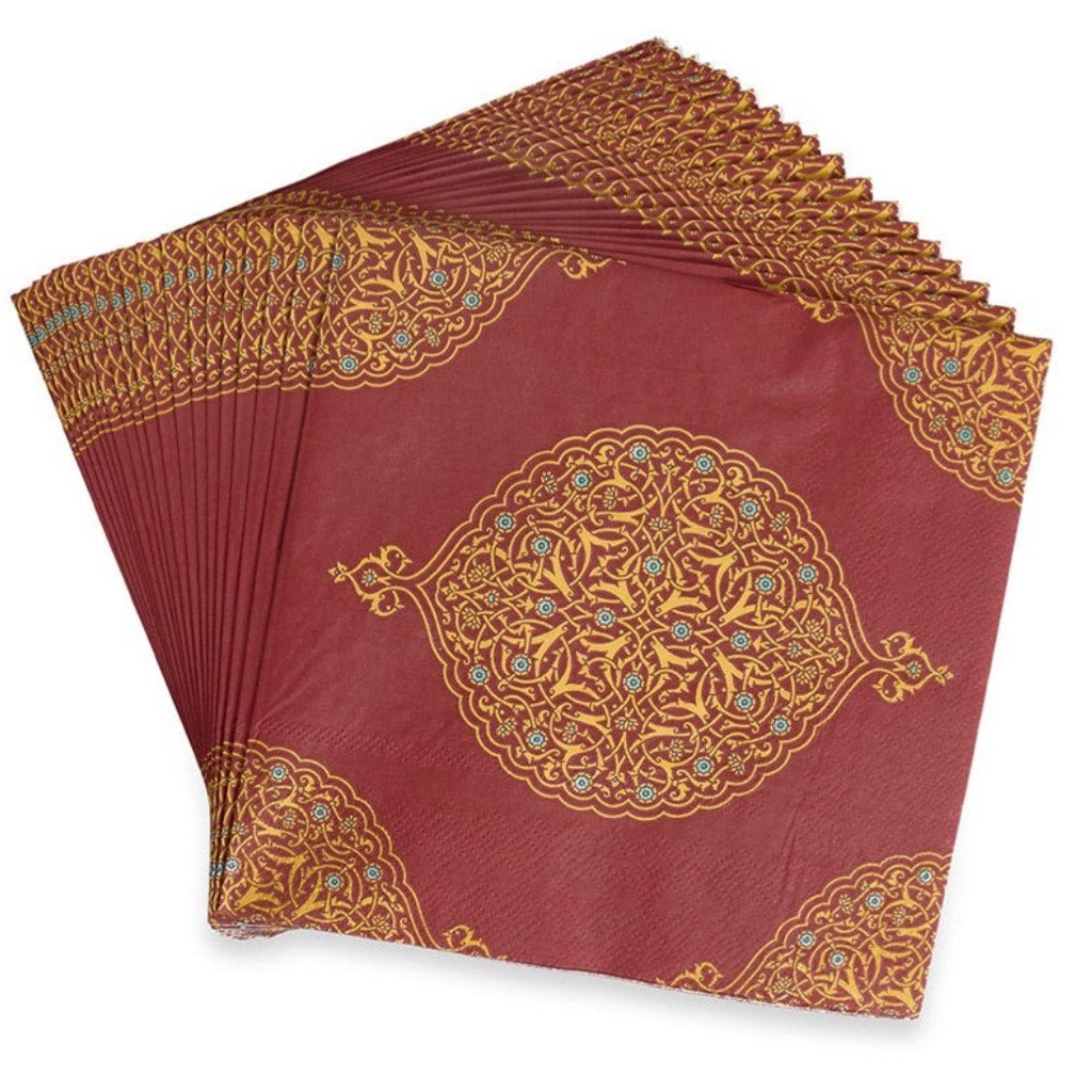 The Mashrabiyah Pack of 20 Table Napkins