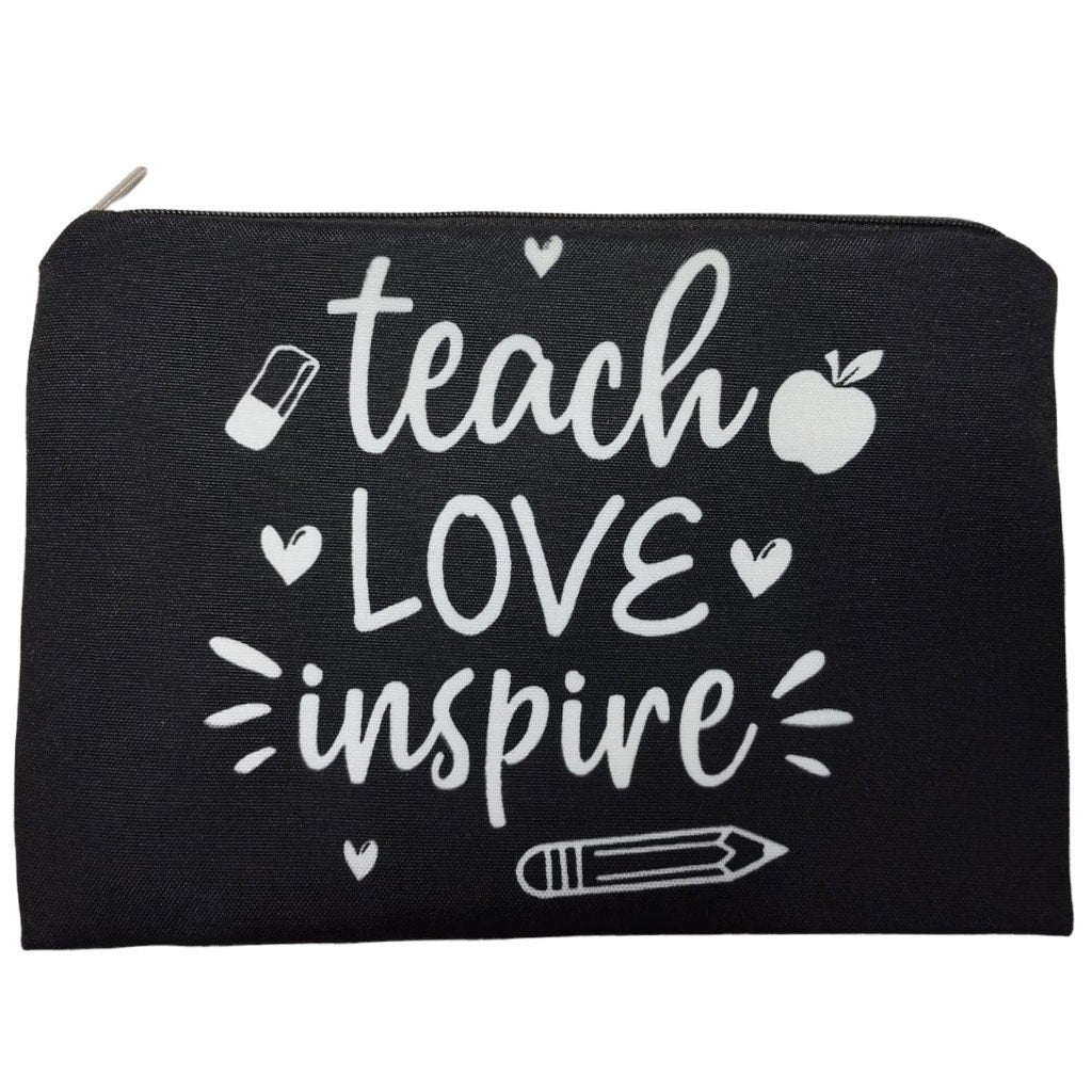 Teach, Love, Inspire Pouch