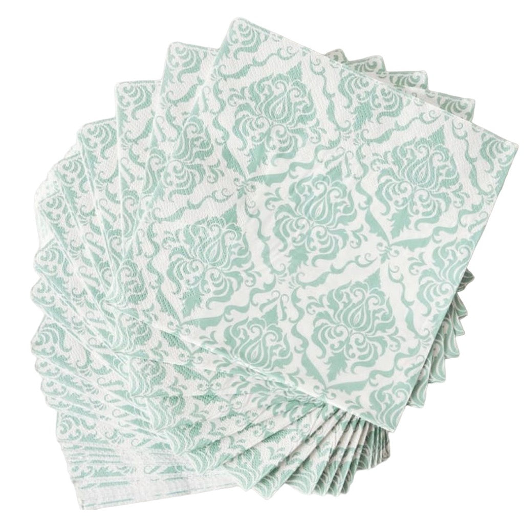 The Mint Baroque Pack Of 30 Napkins