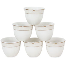 Load image into Gallery viewer, The Alba Set of Six Arabic Coffee Cups
