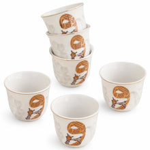 Load image into Gallery viewer, ElHana Calligraphy Arabic Coffee Set of Six
