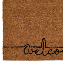 Load image into Gallery viewer, The Welcome Flower Doormat
