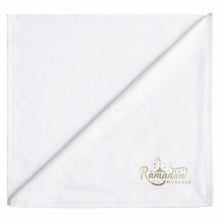 Load image into Gallery viewer, Ramadan Mubarak Set of Four Fabric Table Napkins
