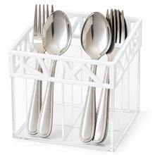 Load image into Gallery viewer, The Irregular Cutlery Serving in White
