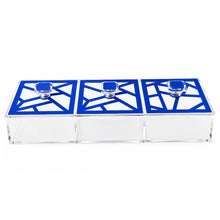 Load image into Gallery viewer, The Irregular Trio Snack Box in Royal Blue
