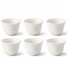 Load image into Gallery viewer, The Layali Set of Six Arabic Coffee Cups
