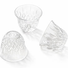 Load image into Gallery viewer, The Crystalline Arabic Coffee Set of Six Cups
