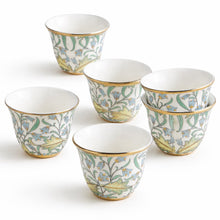 Load image into Gallery viewer, The Gardenia Royale Arabic Coffee Cup Set

