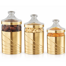 Load image into Gallery viewer, The Prestige Gold Medium Snack Jar
