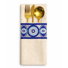 Load image into Gallery viewer, The Eye on You Set of Two Cutlery Sleeves
