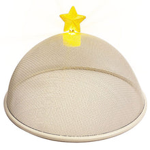 Load image into Gallery viewer, The Light Up Star Food Cloche in Ivory
