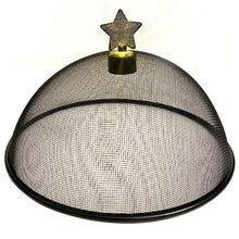 Load image into Gallery viewer, The Black Light Up Star Food Cloche in Black
