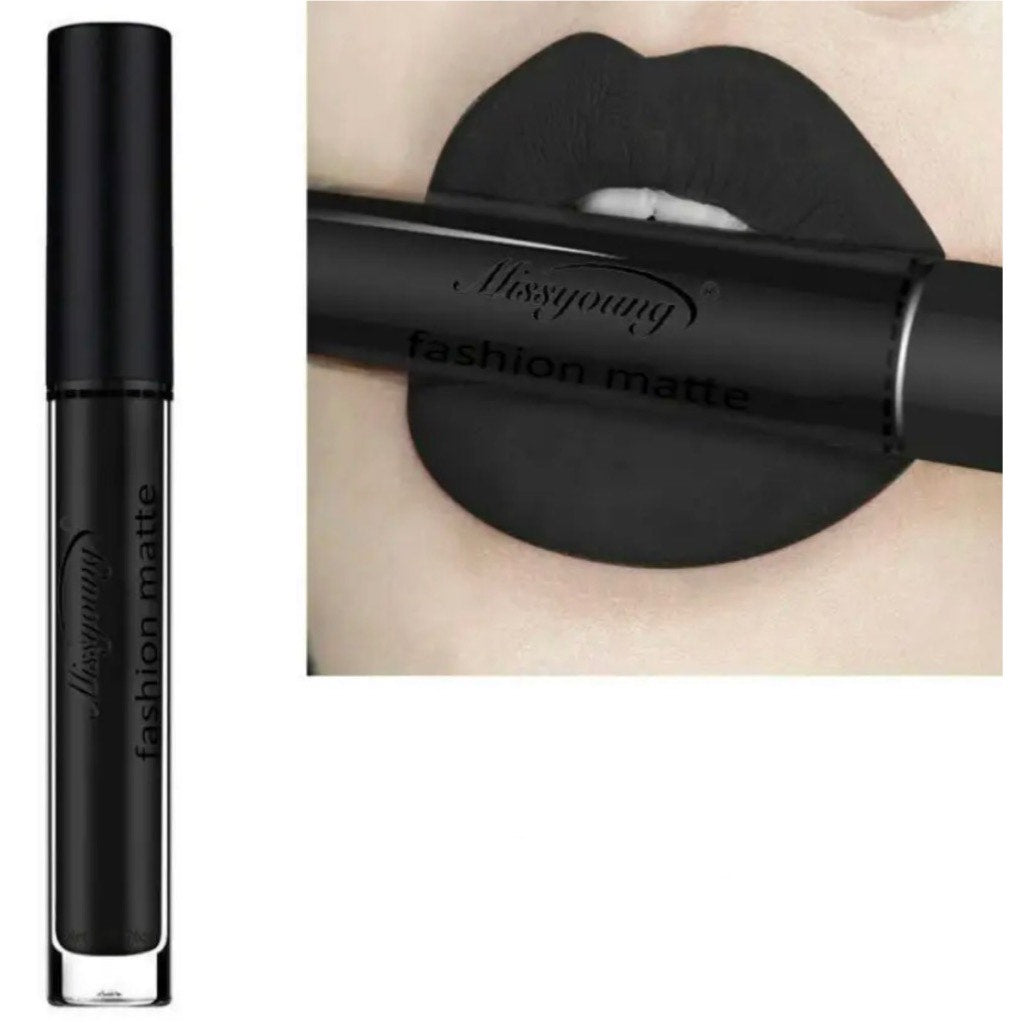 Midnight Black Halloween Lip Gloss