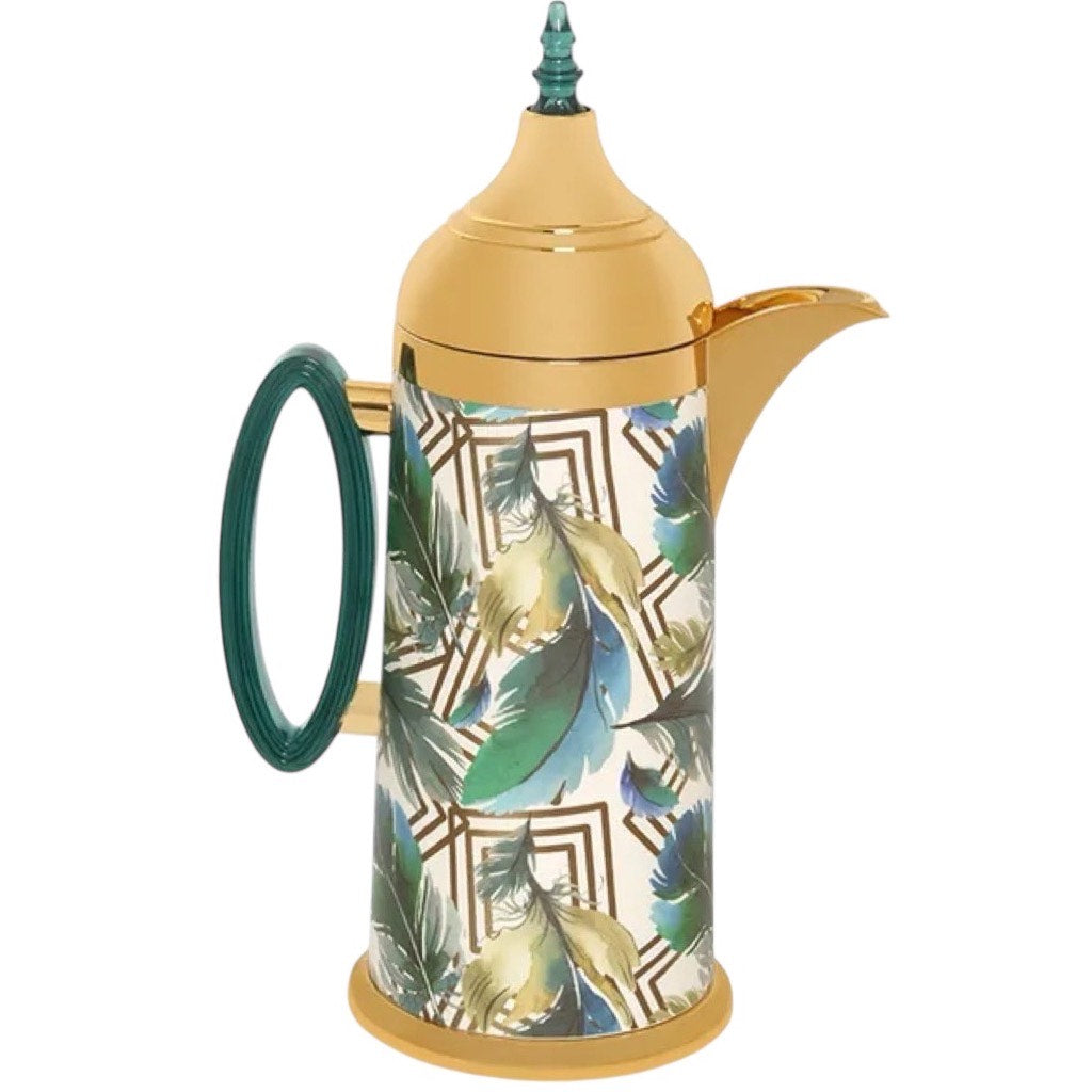 The Summer Feather Insulated Arabic Coffee Pot