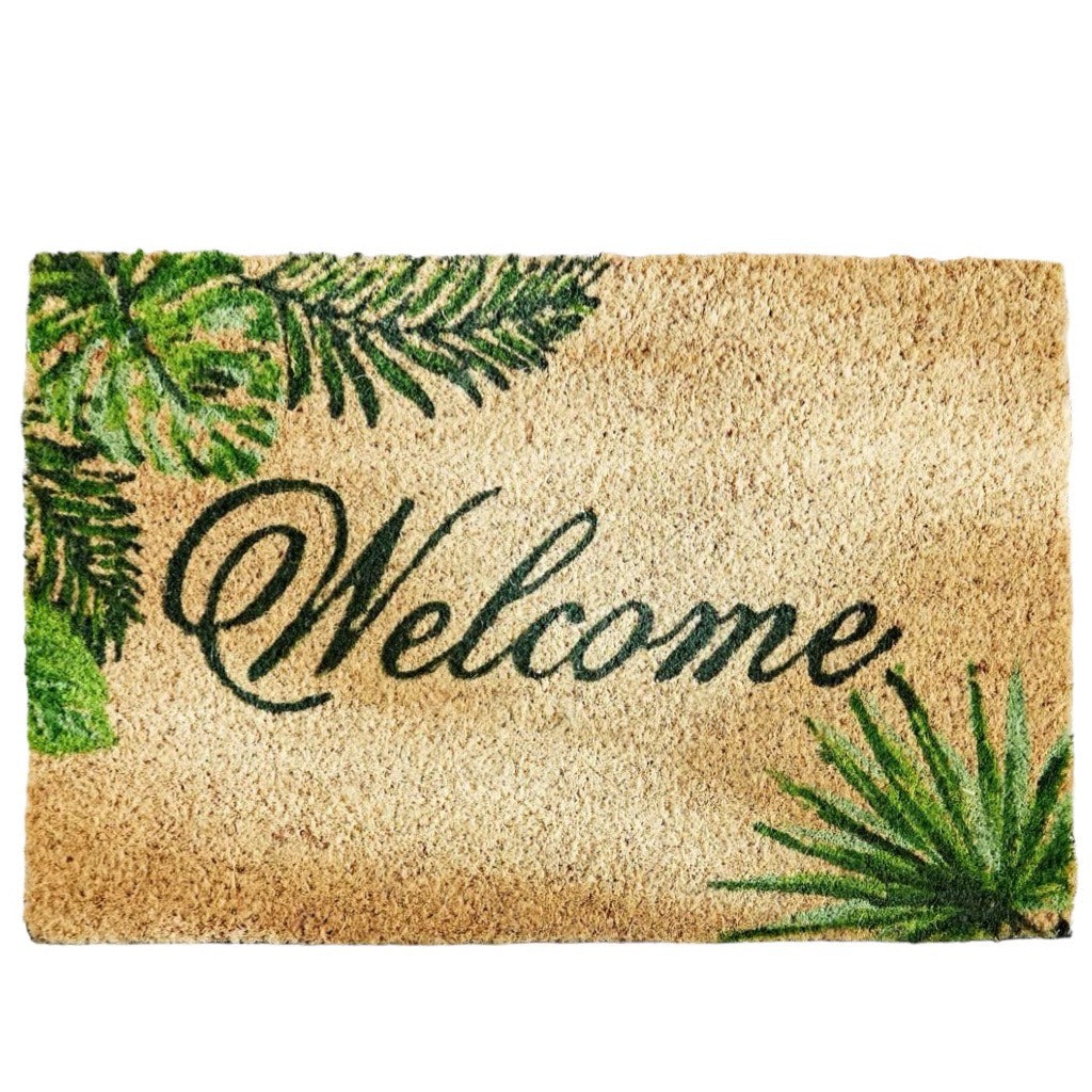 Tropical Welcome Doormat