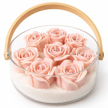 Load image into Gallery viewer, The Pink Rose Candle Basket
