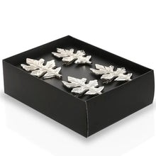 Load image into Gallery viewer, The Rio Leaf Napkin Ring Set
