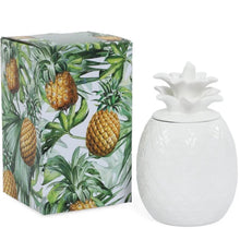 Load image into Gallery viewer, The Exotic Pineapple White Jar
