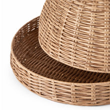 Load image into Gallery viewer, The Saharah Luxe Rattan Cloche
