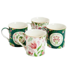 Load image into Gallery viewer, The Secret Garden Box of Four Mugs
