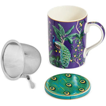 Load image into Gallery viewer, The Majestic Bloom Infuser Mug
