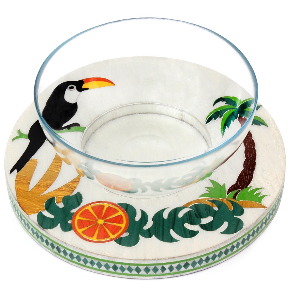 The Tropical Collection: The Toucan Salad Bowl
