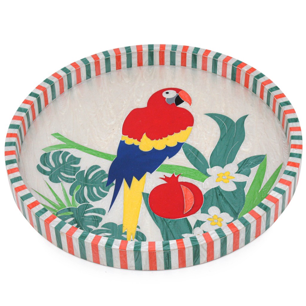 The Tropical Collection: The Macaw Tray