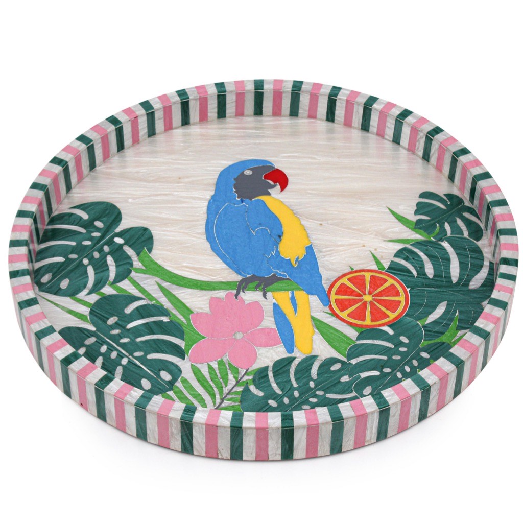 The Tropical Collection: The Parakeet Tray
