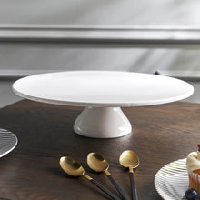 Load image into Gallery viewer, The Maison Blanc Ceramic Cake Stand
