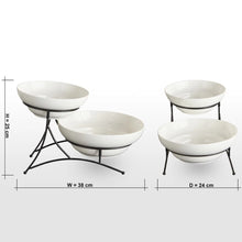 Load image into Gallery viewer, Maison Blanc The Duo Serving Bowl
