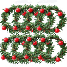 Load image into Gallery viewer, The Mistletoe Set of Eight Napkin Rings
