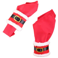 Load image into Gallery viewer, Set Of Six Santa Coat Napkin Rings
